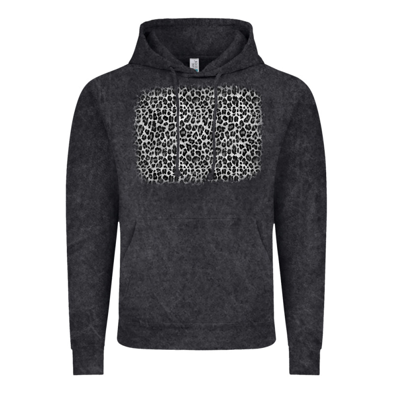 Grey Leopard Background Vintage Hoodie by OliviaCreatesArt | Teevron