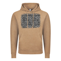 Vintage Coffee grey leopard background Vintage Hoodie - OliviaCreatesArt