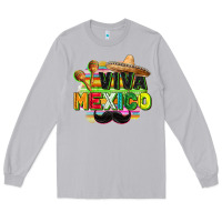 Moon Dust Viva Mexico Long Sleeve Tee - FaDigitalArtStudio