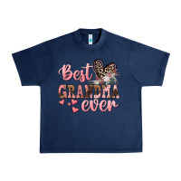 Navy Best Grandma ever Mother's Day Urban Heavy Tee - CowGirlArtShop