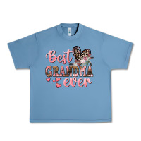 Pebble Blue Best Grandma ever Mother's Day Urban Heavy Tee - CowGirlArtShop