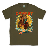 Army Green Busy doing Cowgirl shit Classic Tee - HowdyJamesFarm