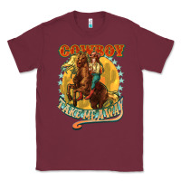 Burgundy Busy doing Cowgirl shit Classic Tee - HowdyJamesFarm