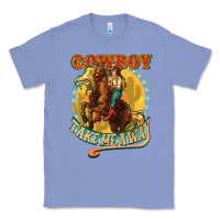 Colony Blue Busy doing Cowgirl shit Classic Tee - HowdyJamesFarm