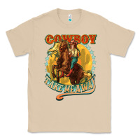Mushroom Busy doing Cowgirl shit Classic Tee - HowdyJamesFarm