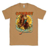 Toasted Coconut Busy doing Cowgirl shit Classic Tee - HowdyJamesFarm