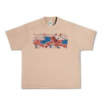Burro fourth of july american flag Urban Heavy Tee - RanaPortraitStore