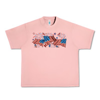 Salmon fourth of july american flag Urban Heavy Tee - RanaPortraitStore