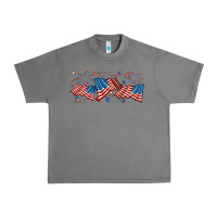 Tornado fourth of july american flag Urban Heavy Tee - RanaPortraitStore