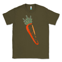 Army Green big carrot costume cute easy vegetable halloween gift Classic Tee - longCreatives