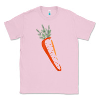 Bubblegum Pink big carrot costume cute easy vegetable halloween gift Classic Tee - longCreatives