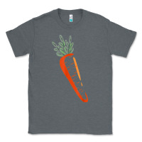 Charcoal Heather big carrot costume cute easy vegetable halloween gift Classic Tee - longCreatives
