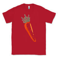 Red big carrot costume cute easy vegetable halloween gift Classic Tee - longCreatives