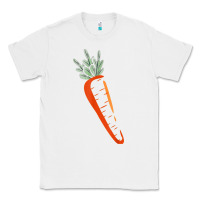 White big carrot costume cute easy vegetable halloween gift Classic Tee - longCreatives