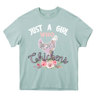 Arona Just a girl who loves chickens Heavy Core Tee - Bettercallsaul