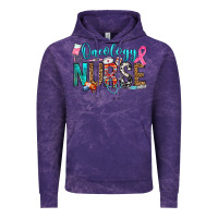 Cloud Purple oncology nurse Vintage Hoodie - OliviaCreatesArt