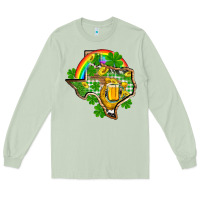 Matcha Texas St. Patrick's Day Long Sleeve Tee - OliviaCreatesArt