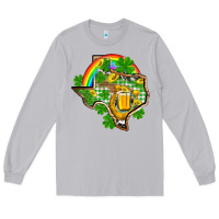 Moon Dust Texas St. Patrick's Day Long Sleeve Tee - OliviaCreatesArt