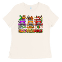 Bone Hallothanksmas trucks Ladies Tee - texasbilliewilder