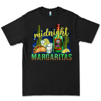 Black Midnight Margaritas Premium Tee - texasbilliewilder