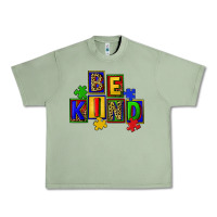Oil Green Be kind Urban Heavy Tee - CowGirlArtShop