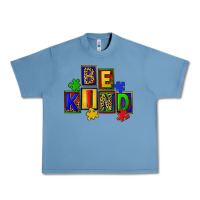 Pebble Blue Be kind Urban Heavy Tee - CowGirlArtShop