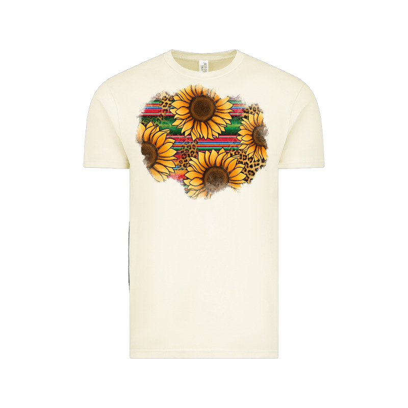 Sunflower Leopard Serape Patch Vintage Tee by Jasminsmagicworld | Teevron