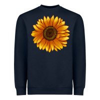 Navy Soraya Sunflower Heavyweight Sweatshirt - LillyAllenDesigns