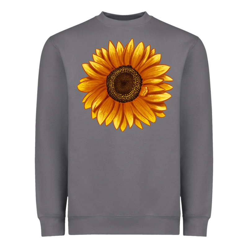 Soraya Sunflower Heavyweight Sweatshirt by LillyAllenDesigns | Teevron