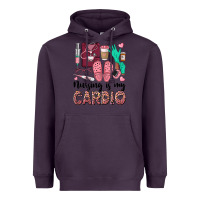 Plum nursing is my cardio Heavyweight Hoodie - BarkalooDesign