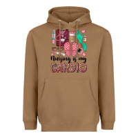 Toasted Coconut nursing is my cardio Heavyweight Hoodie - BarkalooDesign