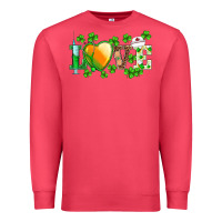 Cardinal st.patrick's nurse love heart stethoscope Premium Sweatshirt - BarkalooDesign