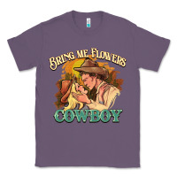 Lavender Bring me flowers cowboy Classic Tee - HowdyJamesFarm