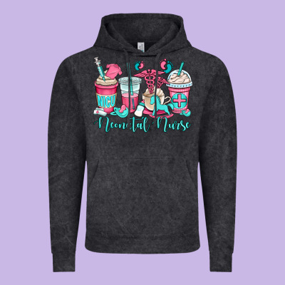 Nicu Neonatal Nurse Coffee Cups Vintage Hoodie Designed By Oliviacreatesart