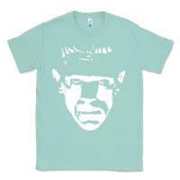 Seafoam classic monster horror movie poster vintage halloween Classic Tee - longCreatives