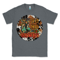 Charcoal Heather Christmas Cowboy Boots Classic Tee - RanaPortraitStore