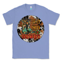 Colony Blue Christmas Cowboy Boots Classic Tee - RanaPortraitStore