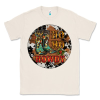 Natural Christmas Cowboy Boots Classic Tee - RanaPortraitStore