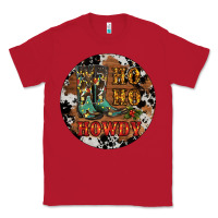 Red Christmas Cowboy Boots Classic Tee - RanaPortraitStore