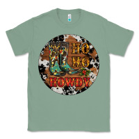 Sage Christmas Cowboy Boots Classic Tee - RanaPortraitStore