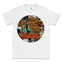 White Christmas Cowboy Boots Classic Tee - RanaPortraitStore