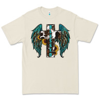 Bone western wings cross blessed Premium Tee - RanaPortraitStore