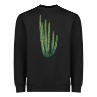 Black organ pipe cactus Heavyweight Sweatshirt - LillyAllenDesigns