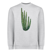Heather Grey organ pipe cactus Heavyweight Sweatshirt - LillyAllenDesigns