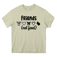 Mossy Friends not Food Heavy Core Tee - Bettercallsaul