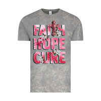 Cloud Rock faith hope cure breast cancer Vintage Tee - CowGirlArtShop