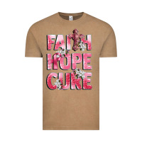 Vintage Coffee faith hope cure breast cancer Vintage Tee - CowGirlArtShop