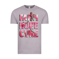Vintage Zinc faith hope cure breast cancer Vintage Tee - CowGirlArtShop