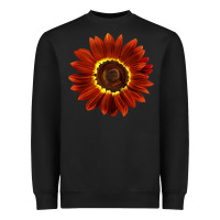 Black Rouge Royale Sunflower Heavyweight Sweatshirt - LillyAllenDesigns