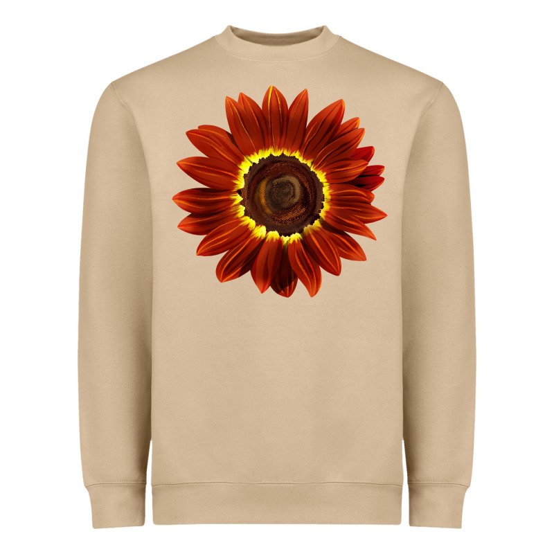 Rouge Royale Sunflower Heavyweight Sweatshirt by LillyAllenDesigns | Teevron